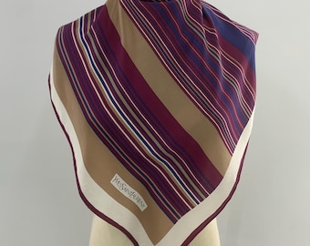 Max - 1960s style, colorful long silk scarf – mrsfishkin