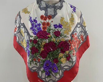ソニアリキエル　スカーフ　シルク　昭和　レトロ　ビンテージ SONIA RYKIEL - 💖天使 エンジェル【ヴィンテージ】ソニア