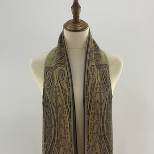 Vintage Etro Scarf | Etro Silk Scarf | Etro Cashmere Silk Accessories | Etro Foulards | Etro Scarves | Etro Stoles Scarf | Etro Muffler