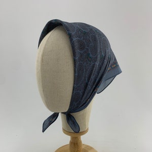 Vintage Ungaro Handkerchief Ungaro Paris Bandana Paisley Accessories Gift Neckerchief Headband Wrap Babushka Scarf Scarves Pocket Square