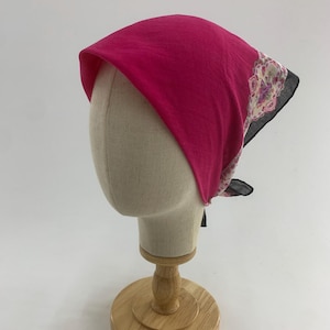 Vintage Christian Dior Handkerchief Bandana Vintage Accessories Gift Neckerchief Headband Wrap Hair Scarf Ladies Women Scarves Pocket Square