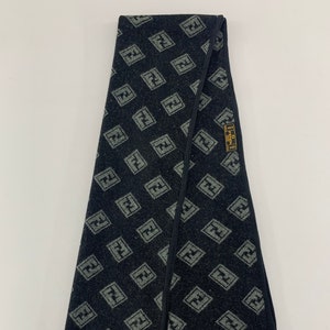 Vintage Fendi Scarf Fendi Roma Scarf Fendi Accessories Luxury Neck Scarf Winter Gift Scarf Muffler Neckwear Wrap Top Classic Fashion
