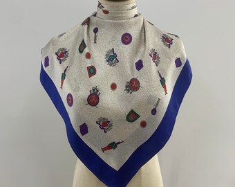 Bandana Homme 90x90cm Rétro Seidig - Foulard Carré Uni Respirant