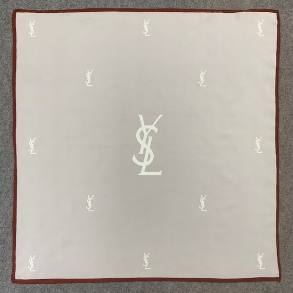 Vintage Yves Saint Laurent Silk Scarf | Authentic… - image 2