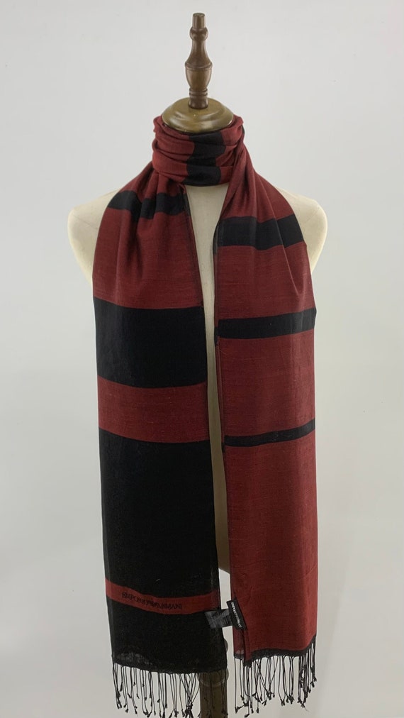 Emporio armani top silk scarf