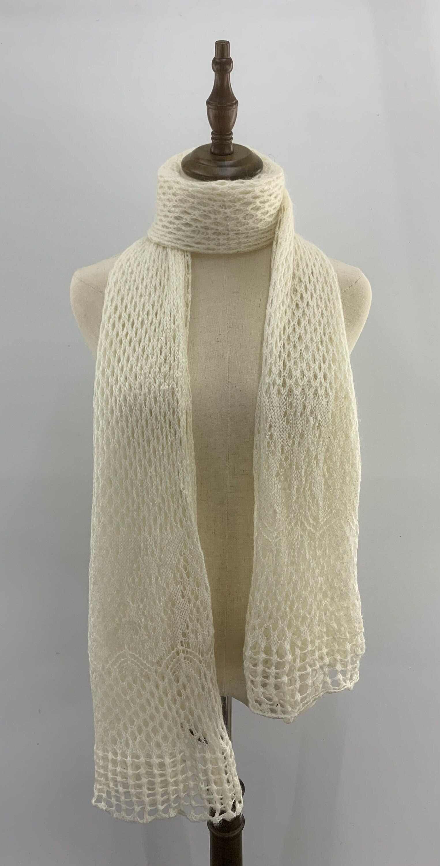 Écharpe/foulard En Dentelle Femme/fille - Multicolore Fleuri, Léger, Perles - NEUF