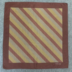 Foulard/Carré/Shawl★HARDY AMIES soie 100%★hand rolled-30g