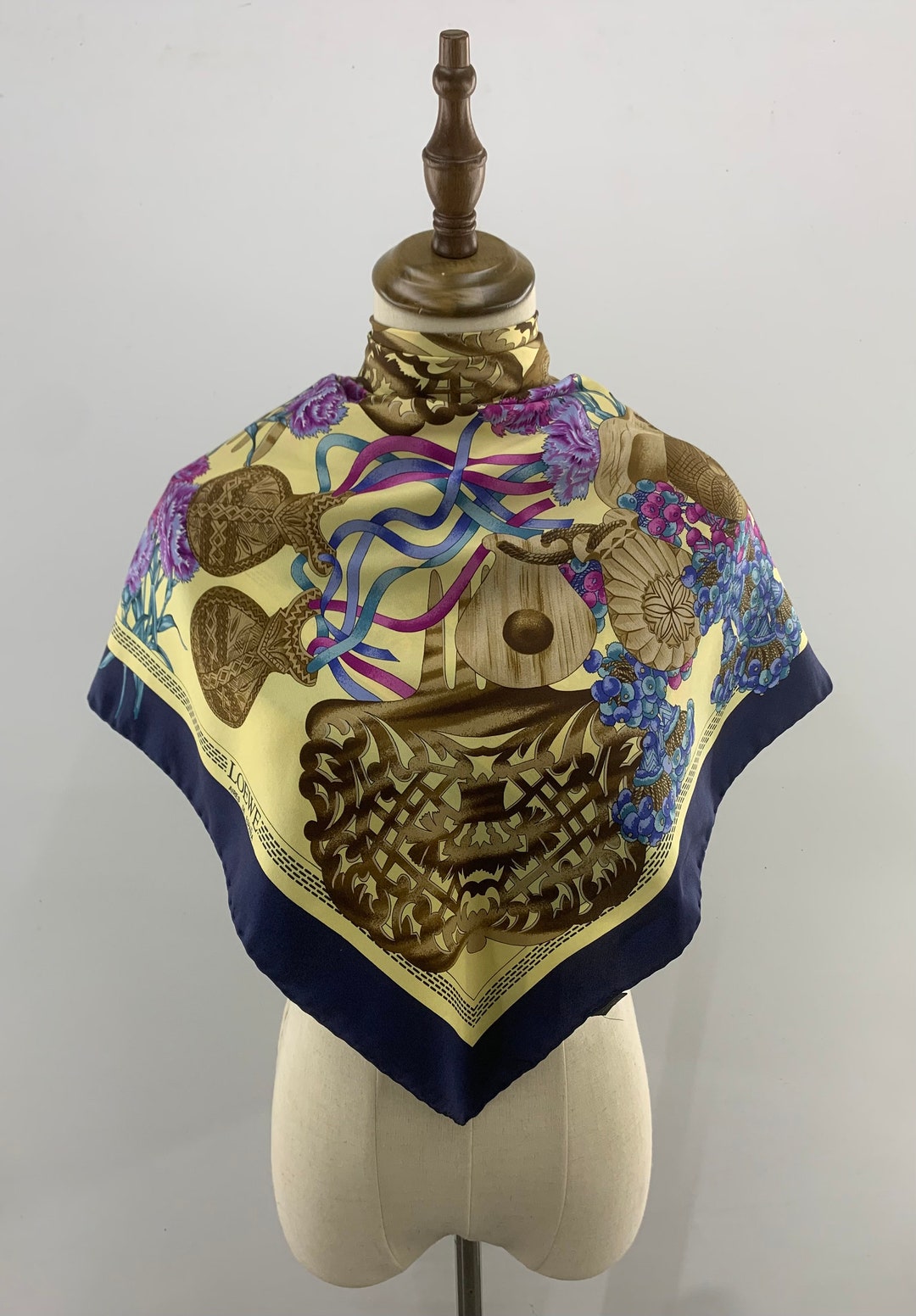 CHRISTIAN LACROIX シルク スカーフ クリスチャンラクロワ 絹