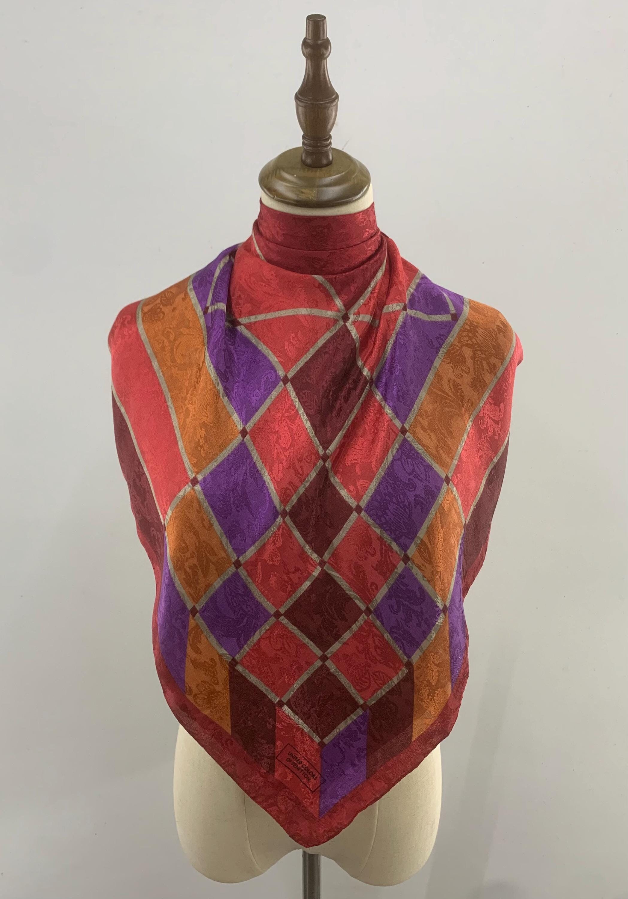 United Colors Of Benetton Mädchen Schal - Rosa Aus Acryl Mix