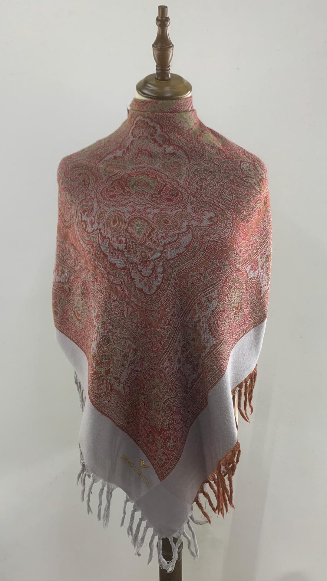 Foulard Châle Valentino En Laine Et Soie Multicolore Pour Femmes - Occasion