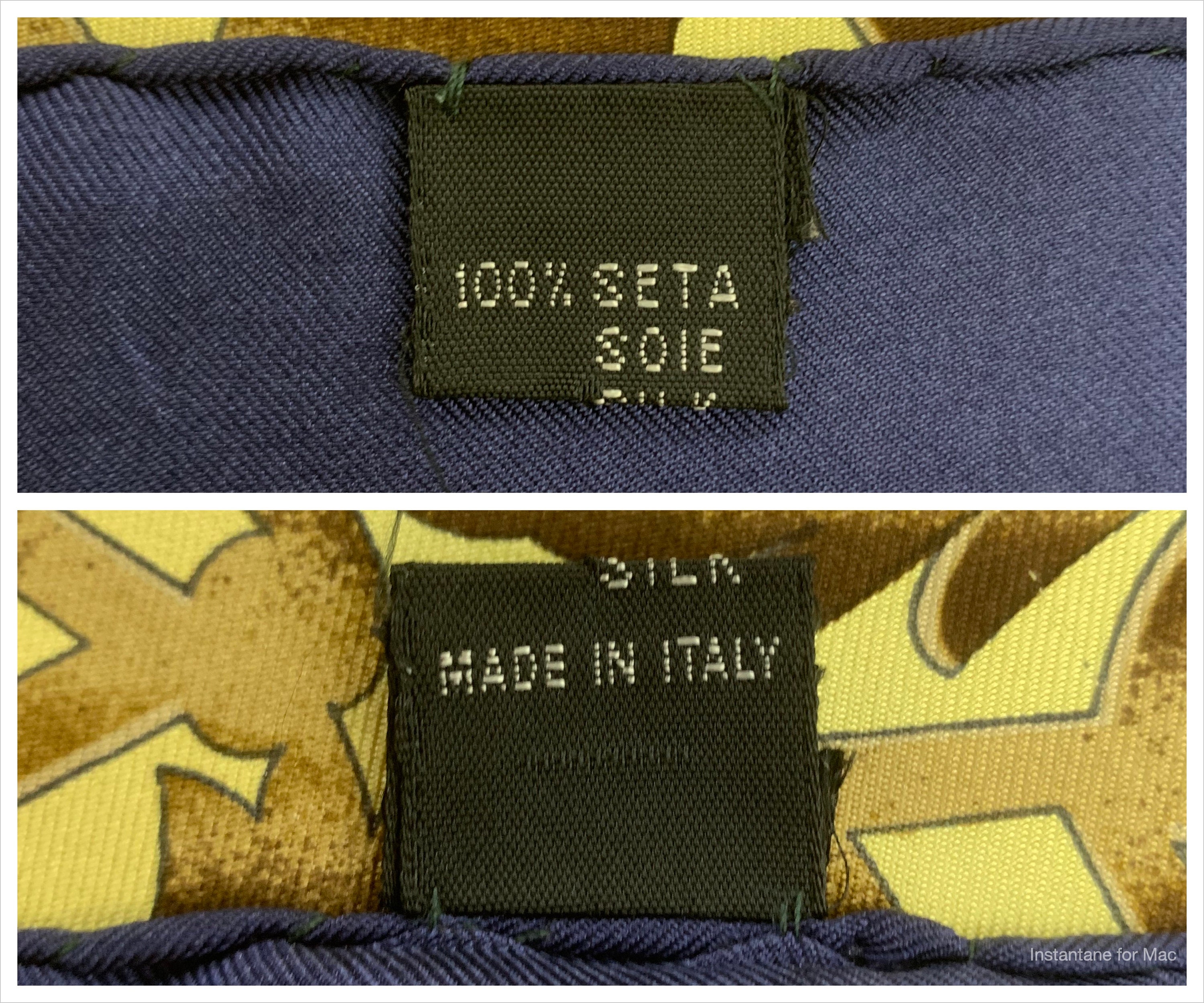 Vintage Loewe Silk Scarf | Loewe Scarf | Loewe Aires De