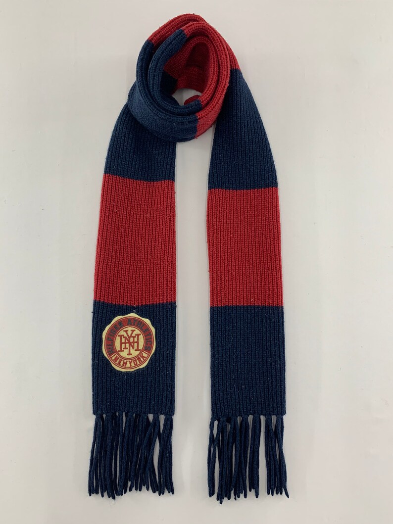 Vintage Tommy Hilfiger Scarf Muffler 