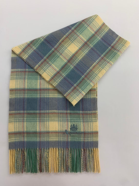 Vintage Aquascutum Scarf, Aquascutum Muffler, Aqu… - image 2