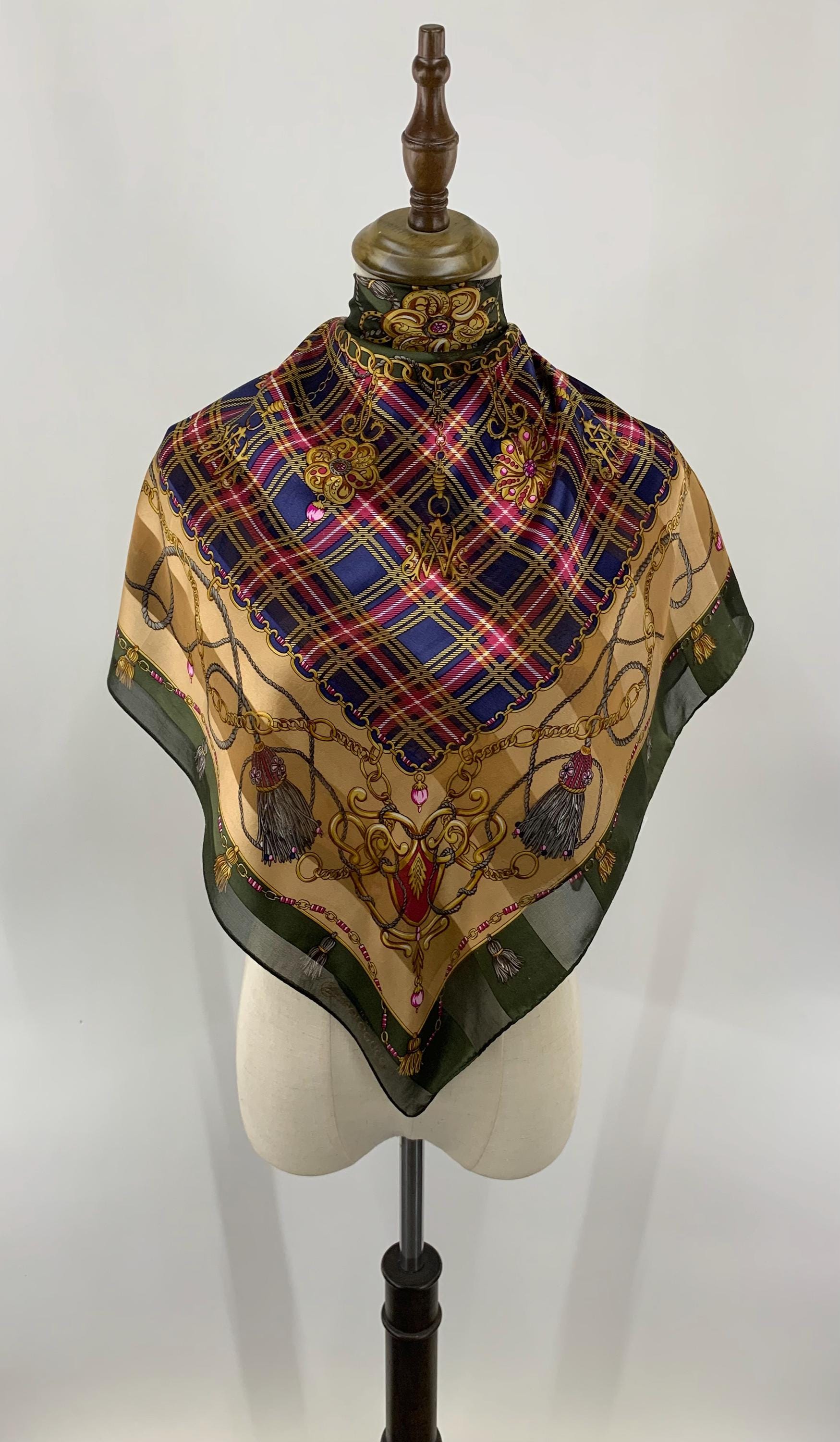 Large Gucci Scarf - Etsy Finland