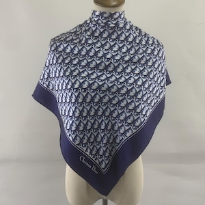 Blue Dior Scarf - Etsy