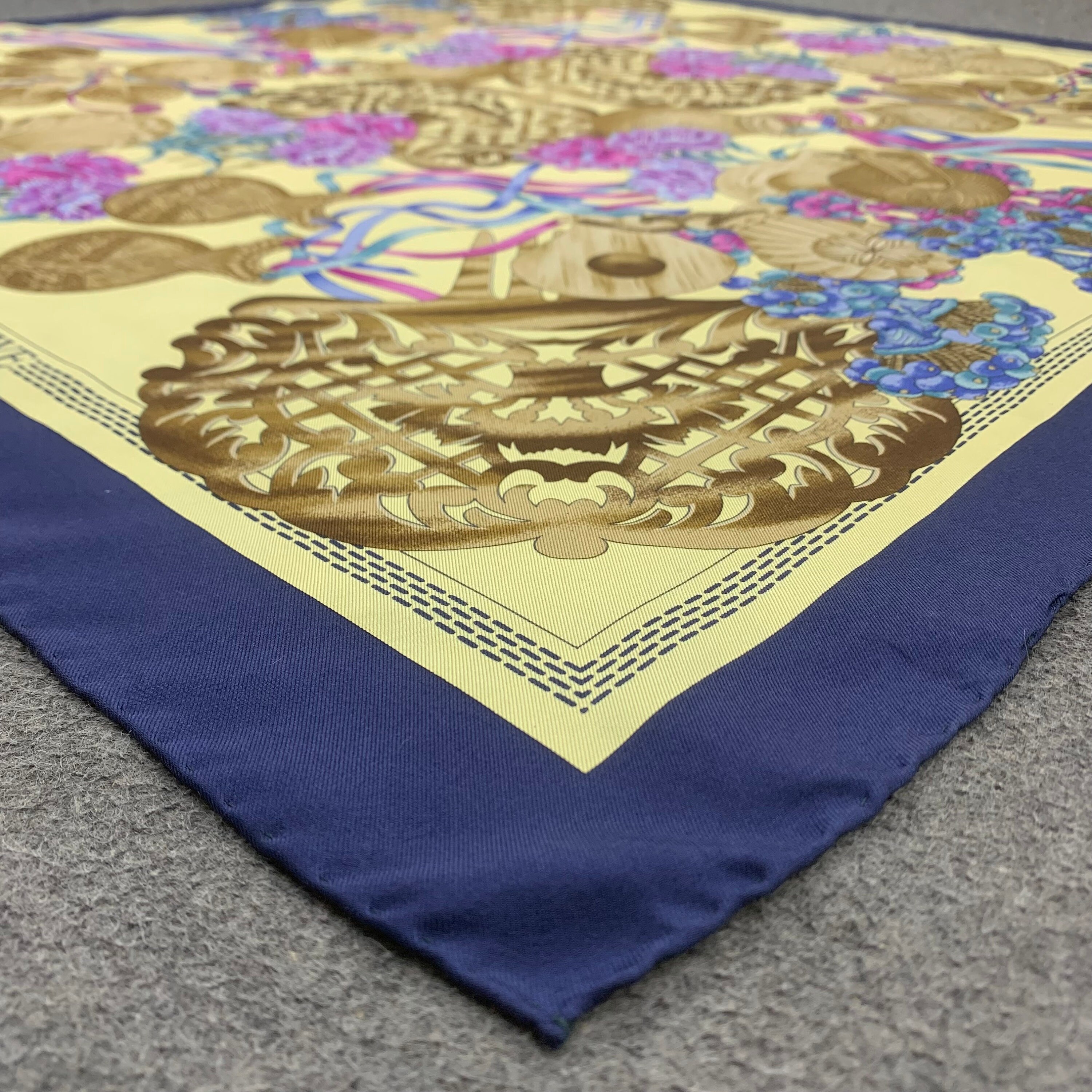 Vintage Loewe Silk Scarf | Loewe Scarf | Loewe Aires De Vintage Loewe Silk Scarf | Loewe Scarf | Loewe Aires De