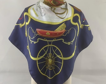 90年代ヴィンテージ エルメス スカーフ レジーナ by レイラ
