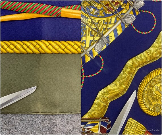 HERMÈS シルクスカーフ　ヴィンテージ Vintage HERMES Silk Scarf / エルメス・シルクスカーフ(Eperon