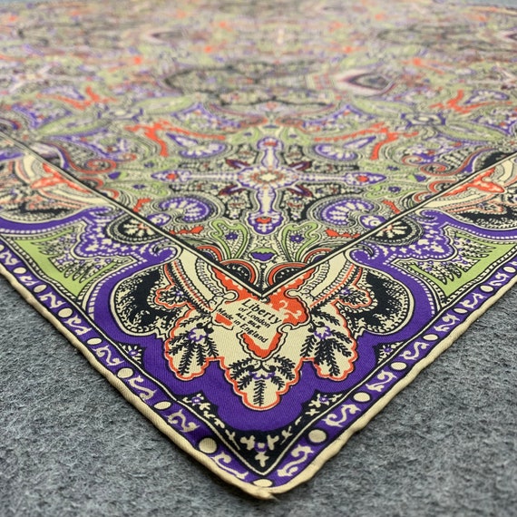 Vintage Liberty Silk Scarf, Authentic Liberty of … - image 3