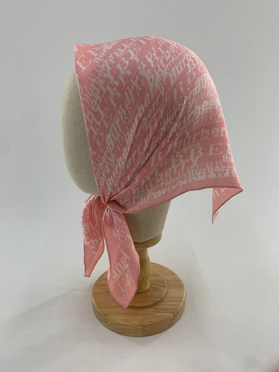 Vintage Burberrys Silk Handkerchief Burberry Scarf