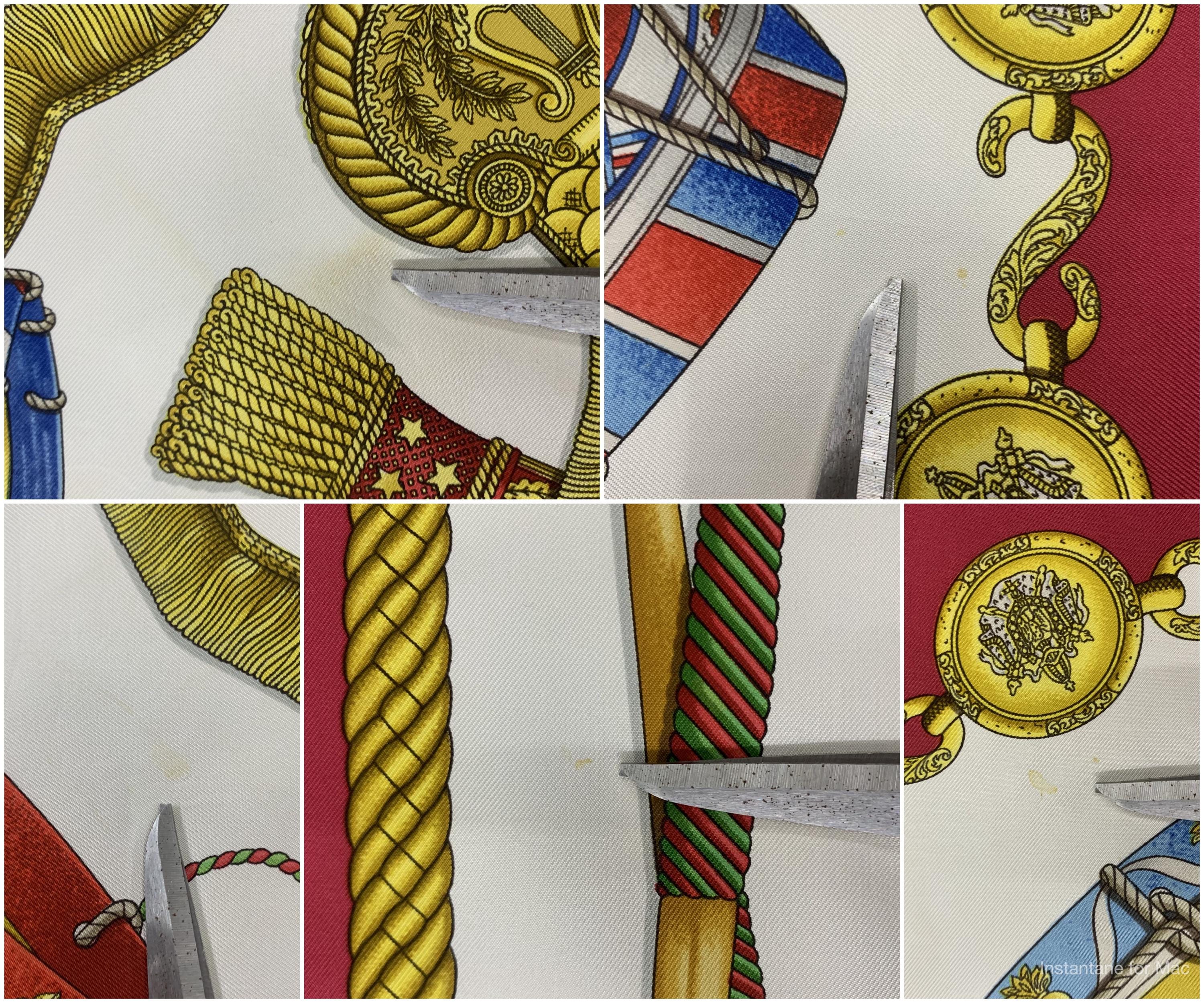 Vintage Hermès Les Tambours Silk Scarf, Authentic Hermes Scarf