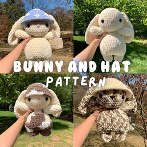bunny and hat pattern