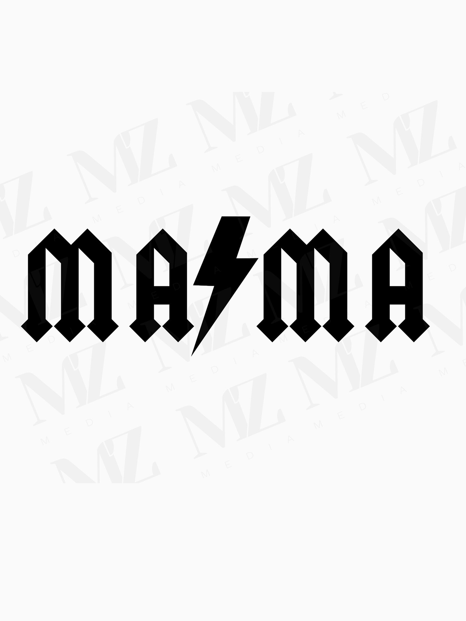 Mama AC/DC Inspired Graphic - Etsy