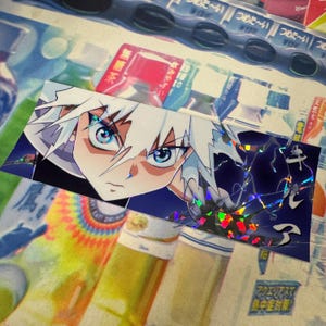 Killua HXH Vinyl Sticker, UV Resistant, Water Proof. For Car, Laptop, Gift, iPad