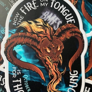 Billy Strings Sticker: Halloween 2022 - Balrog Sticker - Dated Version