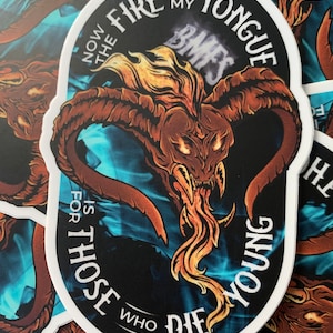 Billy Strings Sticker: Halloween 2022 - Balrog Sticker - NON-Dated Version