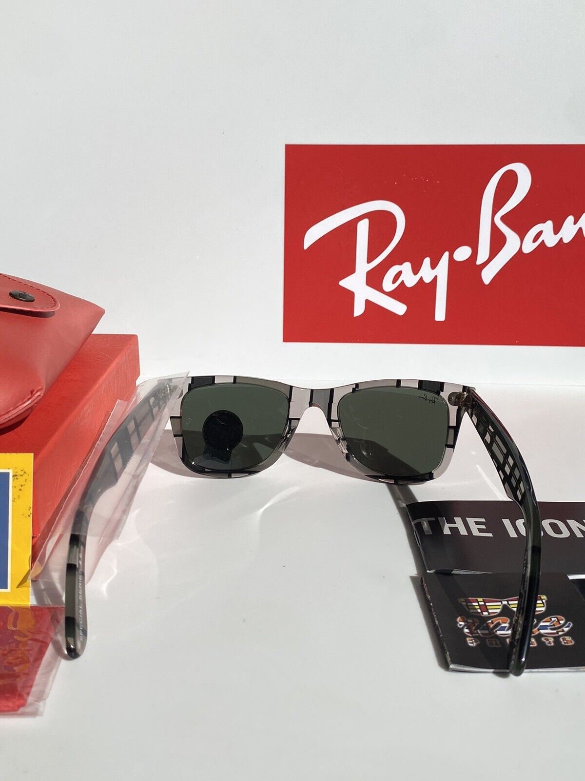 New Full Set Limited Edition Rayban Wayfarer Rb2140 1084 Etsy