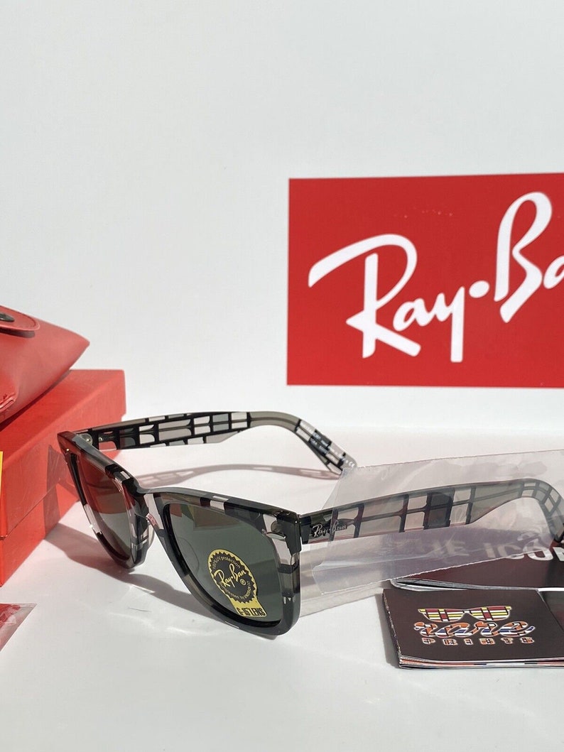 New Full Set Limited Edition Rayban Wayfarer Rb2140 1084 Etsy