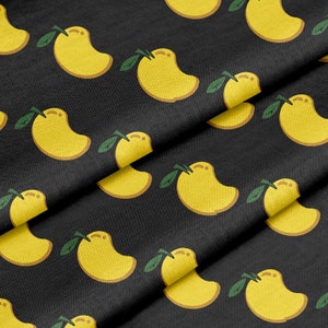 Fabric by the Yard ( Fruit Mango Print Pattern ) for sewing, crafting, upholstery and D.I.Y projects.