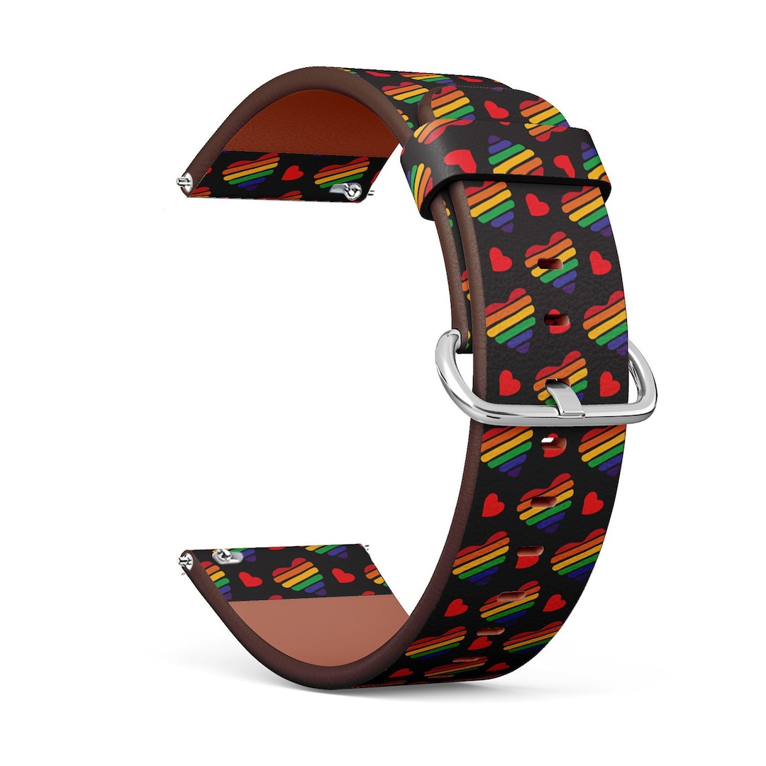 Bracelet de montre en cuir végétalien 18mm 20mm 22mm 23mm