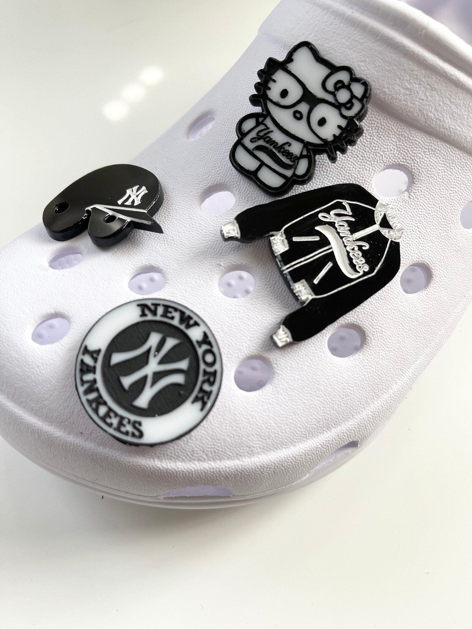 Croc Charms NY Yankees Etsy
