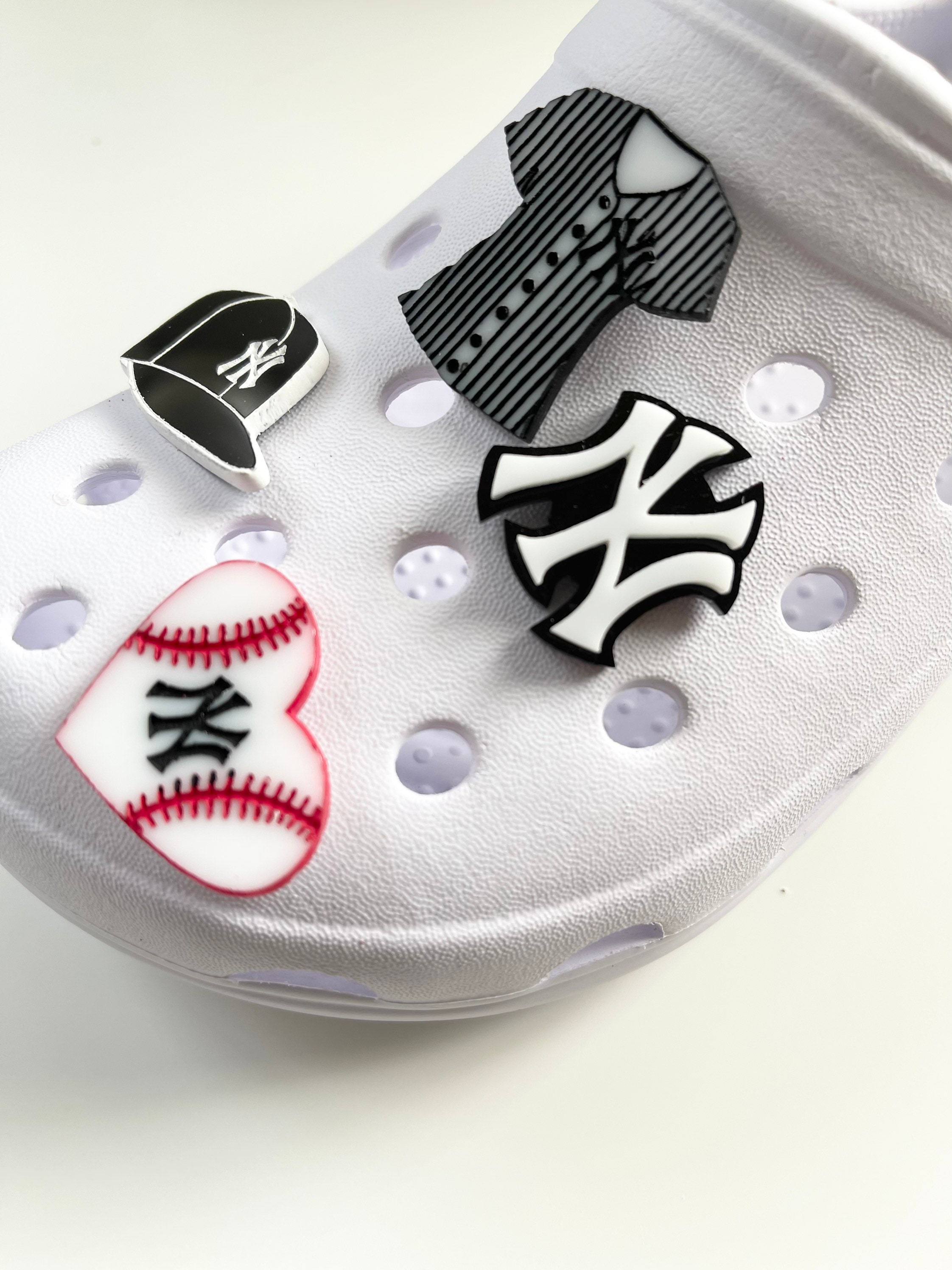 Croc Charms Yankees Etsy