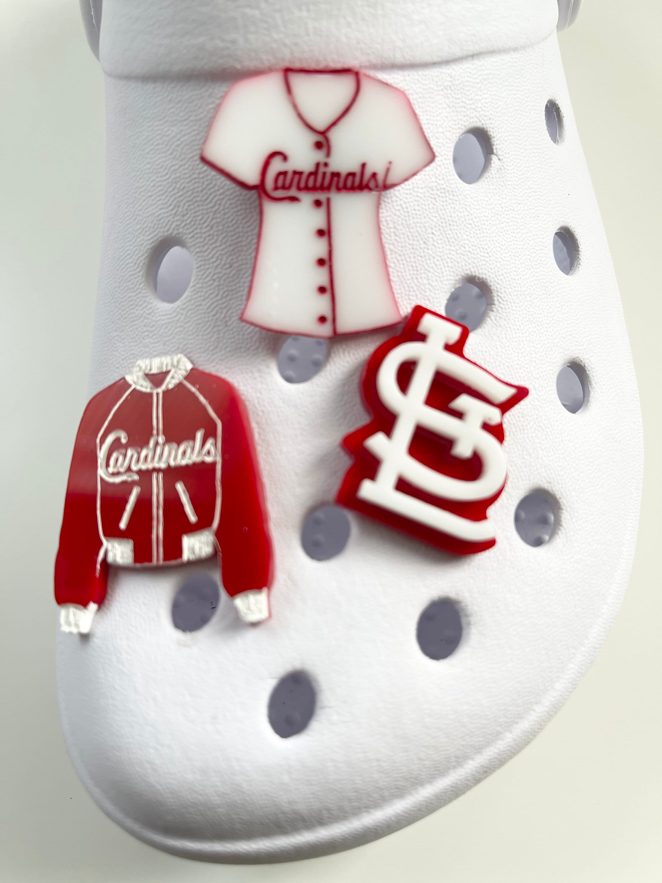 St. Louis Cardinals Team Clog Shoes, Baseball Crocs Shoes, B