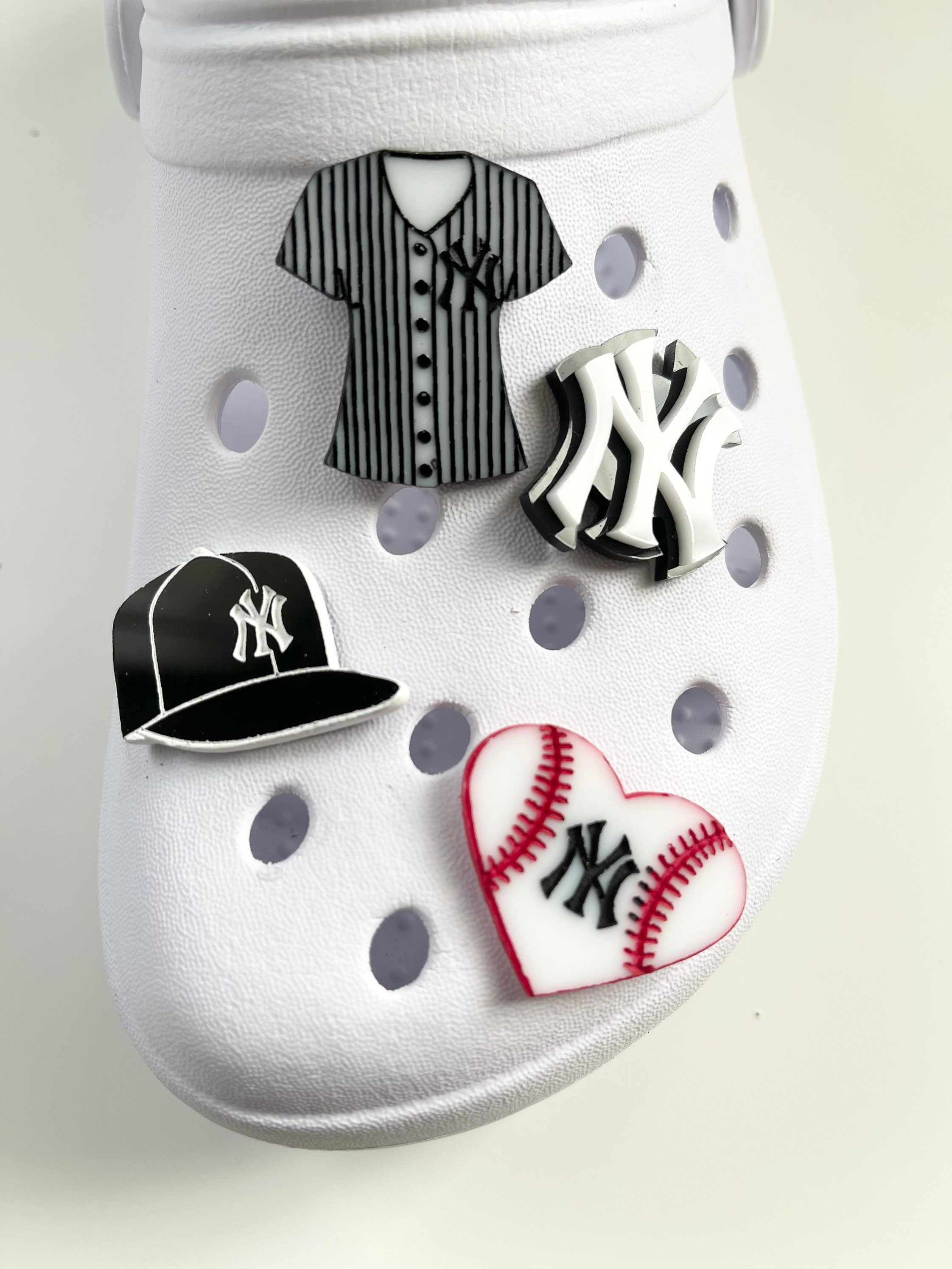 Croc Charms Yankees Etsy