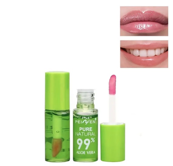 Natural Color Changing Aloe Vera Lip Balm Lip Stick Lip Gloss - Cute and  Kawaii - Long-lasting Moisturizing Smooth Tender - Etsy Norway