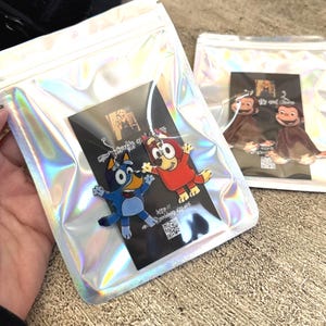 Bluey & Bingo Cartoon Earrings: Australian Kids Jewelry
