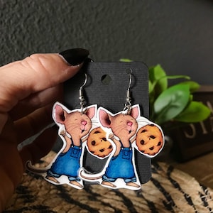 Give a mouse a cookie | mouse | cookie | childrens books | preschool | teacher earrings