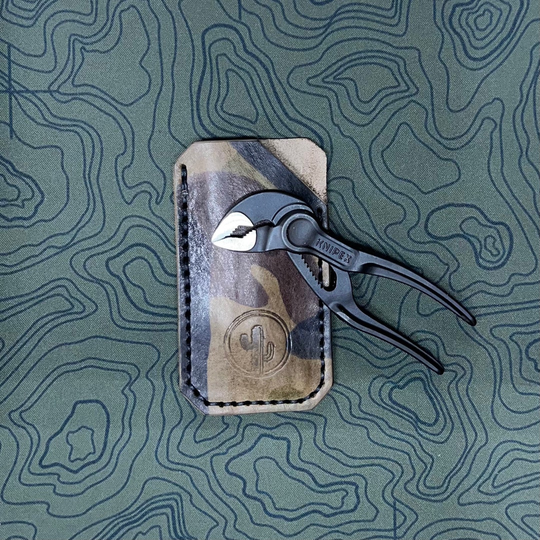 Knipex Cobra XS Pliers Camo Leather Slip Sheath EDC Etsy
