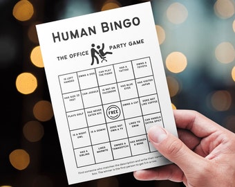 Human Bingo | Office Party Game | Team Bonding | 10 Game Bumper Pack