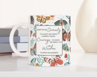 Serenity Prayer Mug | Serenity Prayer Gift | Gifts for Recovery