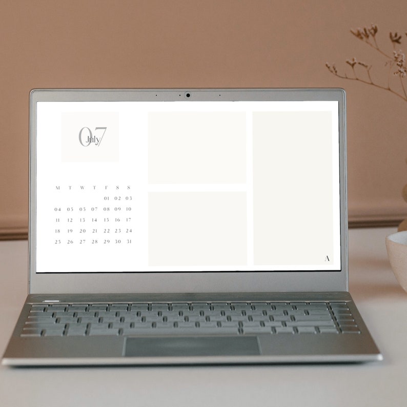 2022 DIGITAL Desktop Wallpaper Calendar and Organizer FREE