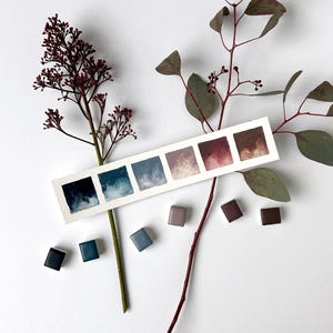 Set Haze | Acquerello fatto a mano | Vegano