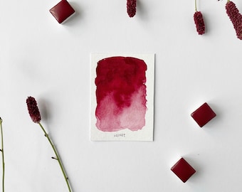 Handmade Watercolor | Velvet | Vegan