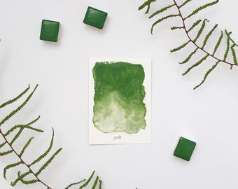 Jade | Handmade Watercolor | Vegan