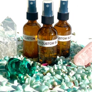 Custom Channeled Aura Spray, Organic aromatherapy, Reiki-Charged Crystal Spray, Plant Spirit Aura Spray, plant medicine, psychic potion