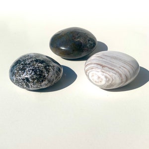 OCEAN JASPER palm stones , Healing Crystals, Crystal palm stones, Ocean Jasper Crystal from Madagascar